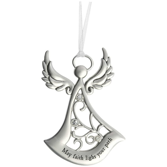 Ganz Angels By Your Side Ornament - May faith light your path