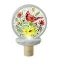 thumbnail image 1 of Ganz Cardinal Shimmer LED Disk Night-Light, Acrylic and Electrical, 4.25 Inches Width, 2.38 Inches Depth, 6.25 Inches Height, Multicolor, 1 of 1