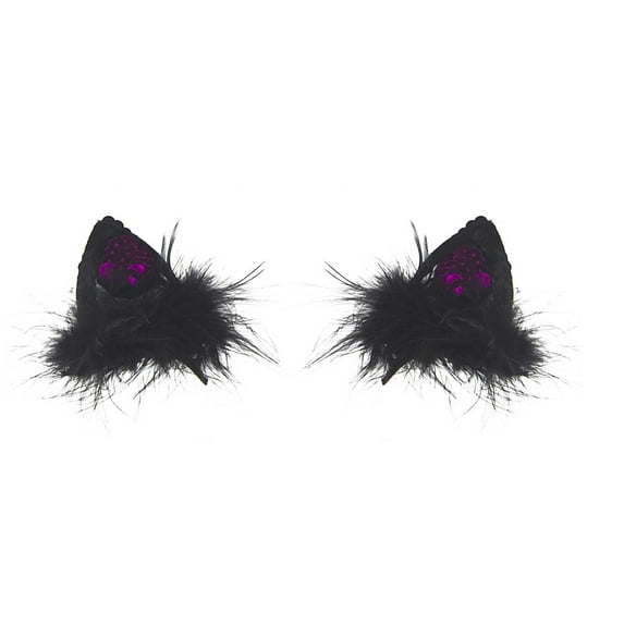 Ganz Clip On Cat Ears - Halloween Costume Sexy Pussy Cat (Pink Tone)