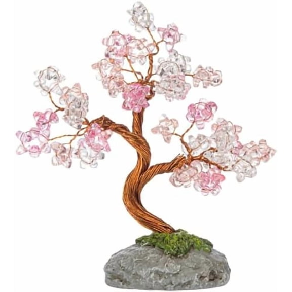 Ganz Crystal Expressions Cherry Blossom Beaded Tree Figurine
