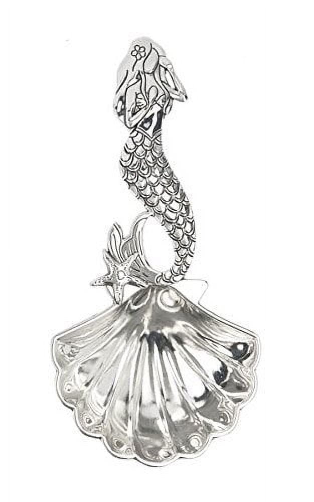 Ganz ER32675 Mermaid Metal Tablespoon, One Size, silver