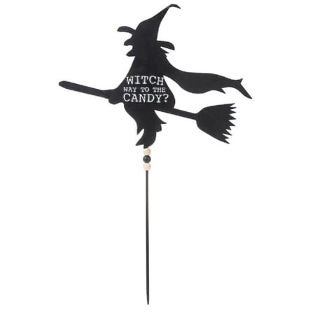Ganz Embossed "Witch Way to the Candy" Mini Stake (CA177233)