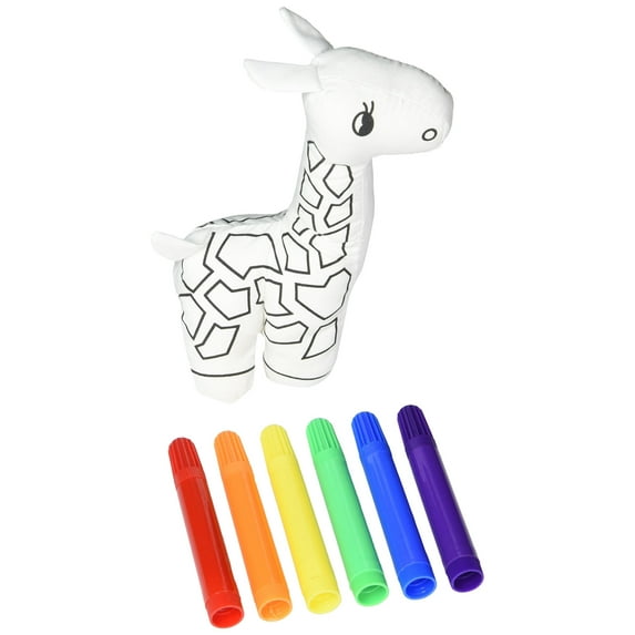 Ganz Giraffe Coloring Kit (7 Piece)