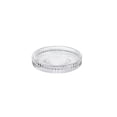 thumbnail image 1 of Ganz Glass Pillar Holder Plate, Glass, 3.75-inch Diameter, 0.75-inch Height, Clear, 1 of 1