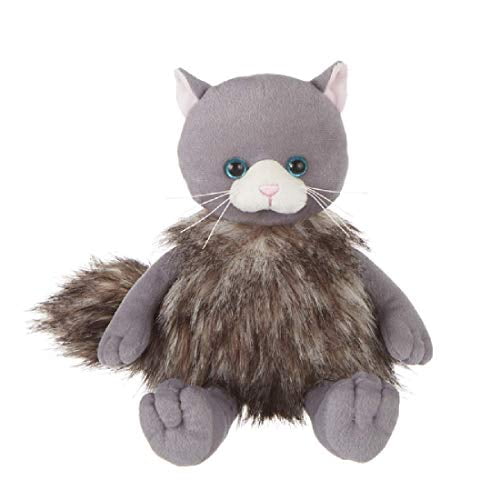 Ganz H14708 Gray Kami Kitten Plush Figure, 16-inch High