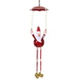 thumbnail image 1 of Ganz Holiday Parachuting Ornament - One Ornament 12 Inch, Metal - Dangling Legs Mx189331 Santa, 1 of 3