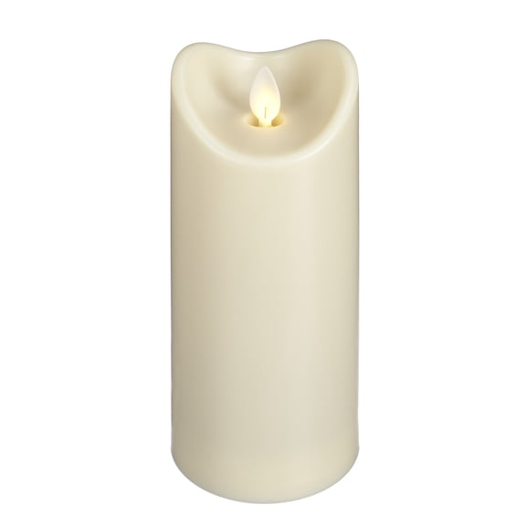 Ganz Home Decor Flameless LED Resin Pillar Candle, 2.75"x7"