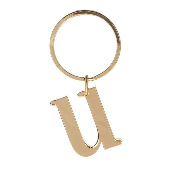 Ganz Key Ring, Letter U (ER39139)