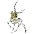 thumbnail image 1 of Ganz Kissing Krystals Christmas Acrylic 6" Mistletoe Reindeer Figurine, 1 of 2