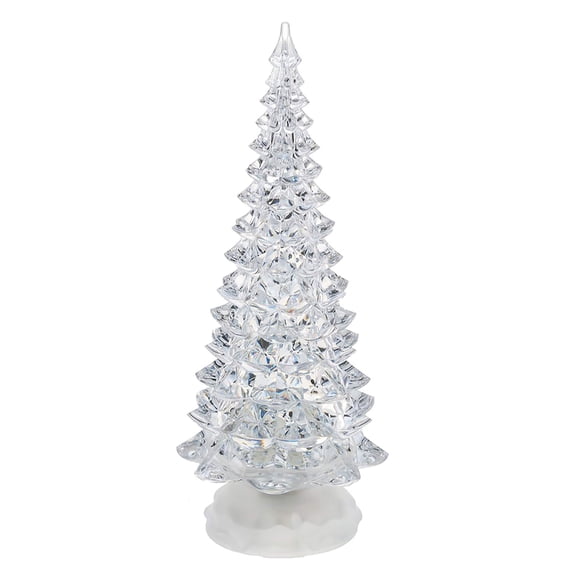 Ganz Large Christmas Light Up Swirling Glitter Tree Decor Standard
