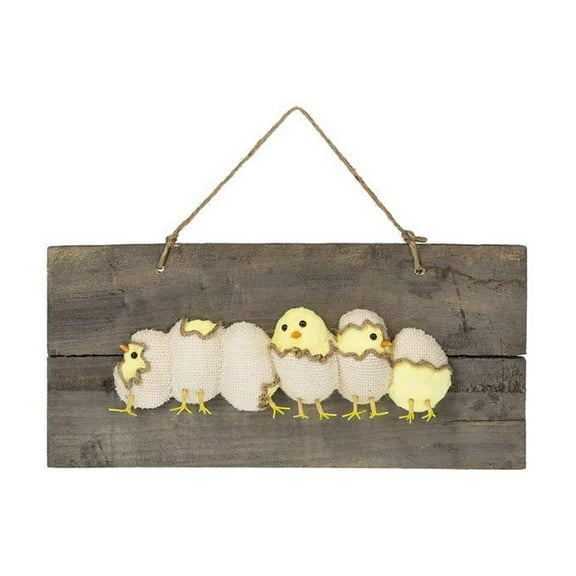 Ganz MG179592 Burlap Wall Decor (Flower, 6-inch Height)