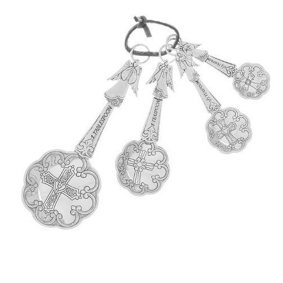 Ganz Measuring Spoons - Angels w/Crosses - 4 Piece Set