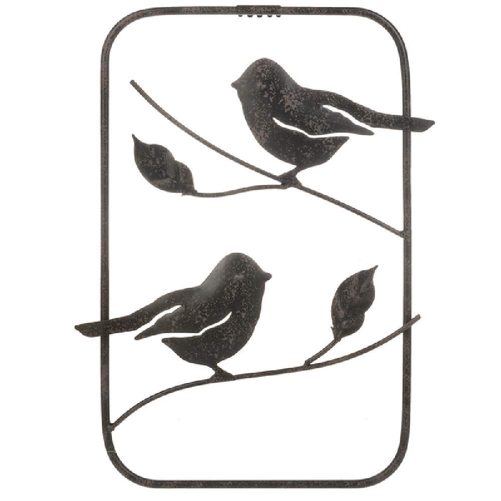 Rectangle Bird Ganz Rustic Small Garden Birds Rectangle Wall Art. - Walmart.com