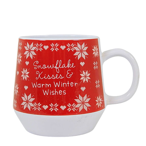 Ganz Ski Lodge Mug - One Mug 3.75 Inch, Stoneware - Warm Winter Wishes Holiday Em20835 Winter