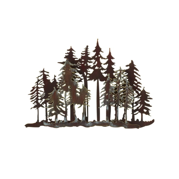 Ganz Small Layered Forest Wall Decor