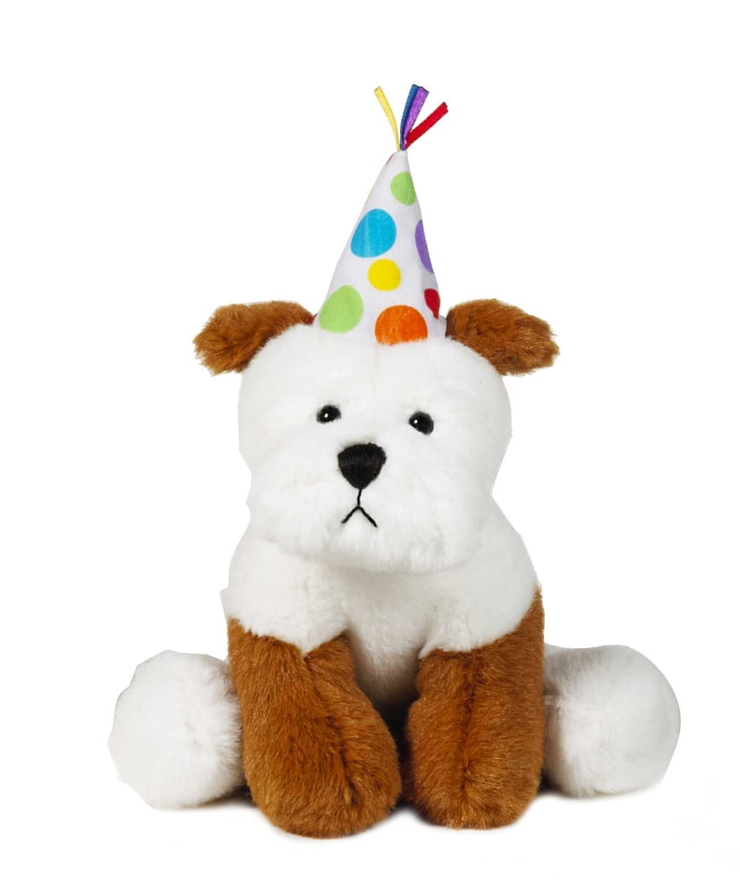 H4392　SOFT SPOT GRADUATION PUPPIES　GANZ Ganz Graduation Soft Spot Stuffed Plush Puppy Dog Black