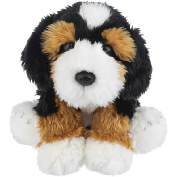 Ganz The Heritage Collection Bernedoodle, Multicolor, 12-inches Length, Plush, Stuffed Animals and Teddy Bears for Kids, H14823
