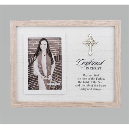 Ganz USA 38236X Confirmed In Christ Holds 4 x 6 in. Photo Frame