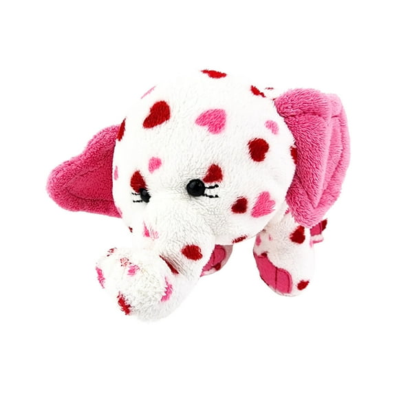 Ganz Webkins - Eluvant Love Heart Elephant Plush Stuffed Valentines (NO WEBKINZ CODE)