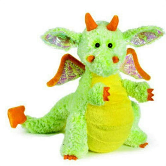 Ganz Webkinz Citrus Dragon Green Yellow 12" Plush (With Sealed Code)