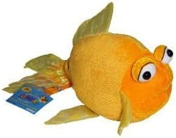 Realistic Goldfish Stuffed Animal - Yellow 4 Inch Plush Toy, Keychain Or Decor, Soft Gift For Kids
