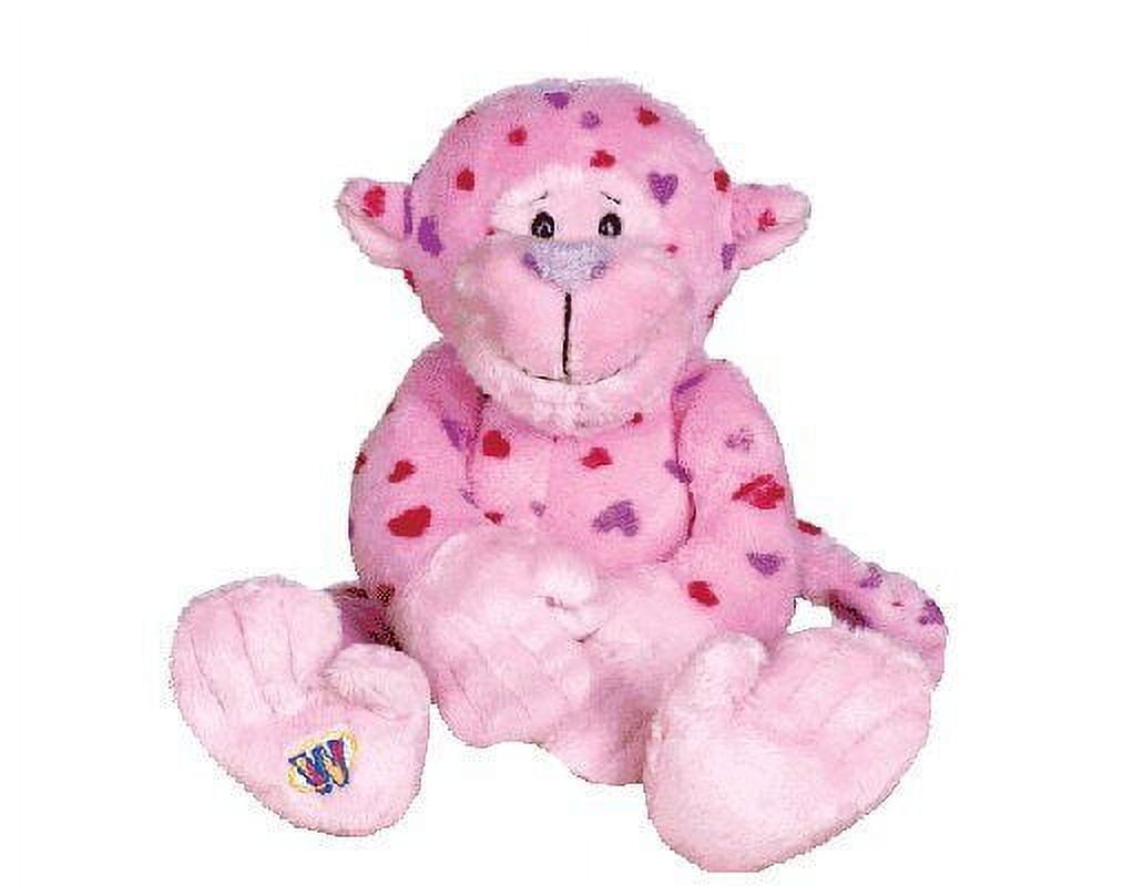 Ganz Webkinz - LOVE MONKEY Pink with Hearts (No Webkinz Code) Plush ...