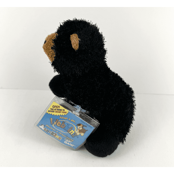 Ganz Webkinz - Lil Kiinz Black Bear HS004 Plush (NEW WITH WEBKINZ ...