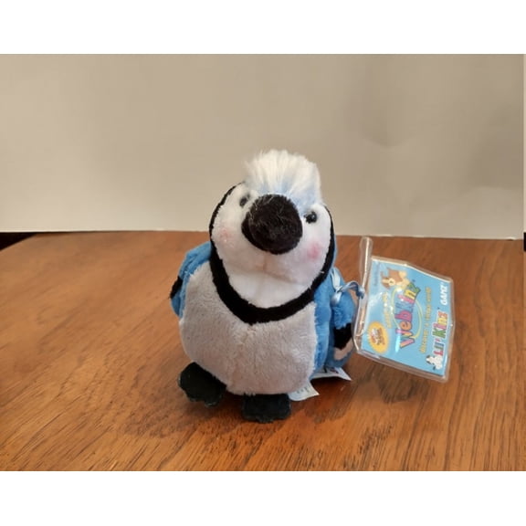 Ganz Webkinz Lil'  Kinz - BLUE JAY HS 504 (New With Sealed Code)(BONUS 1 WEBKINS GIFT BAG)