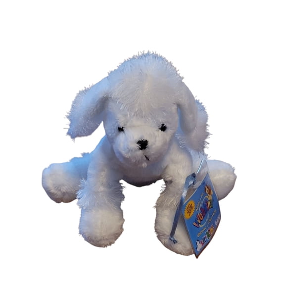 Ganz Webkinz Lil'Kinz - White Poodle Plush (New With Webkinz Sealed Code)(BONUS 1 WEBKINZ GIFT BAG)