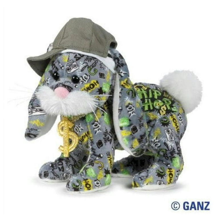 Ganz Webkinz Rockerz Bunny Easter Stuffed Animal With Sealed