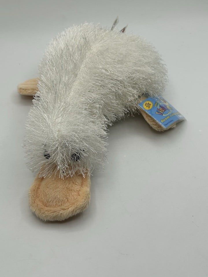 Ganz Webkinz - White Googles Platypus Plush (New w/ Unused Code