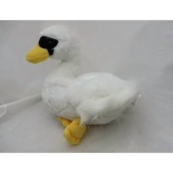 Ganz Webkinz - White Swan Hm373 Plush Stuffed Animal (No Webkinz Code)(BONUS 1 FUN CHOPS)