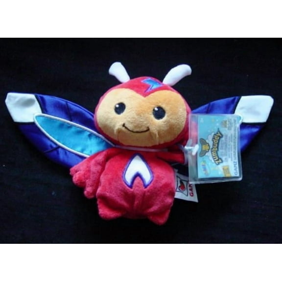 Ganz Webkinz - ZUMBUDDY "Zap" Plush Stuffed Animal  A Zippy Zum 1st Edition (BONUS 1 FUN CHOPS)