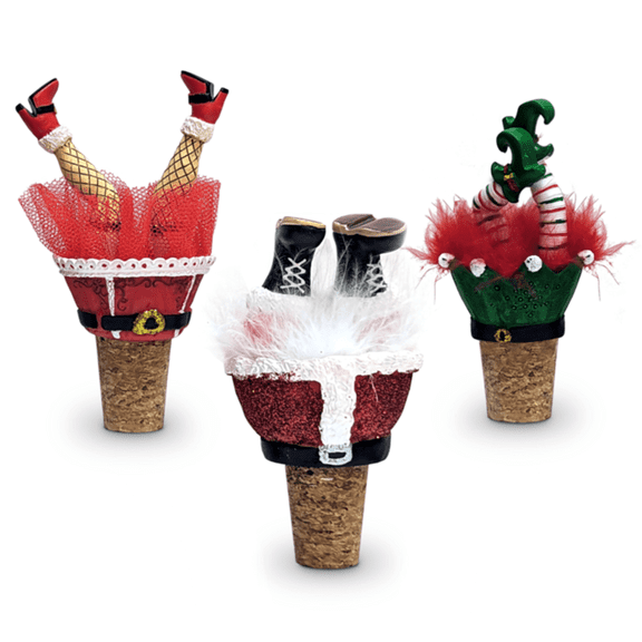 Ganz Wiggle Legs Bottle Topper, Set of 3 (EX25947)