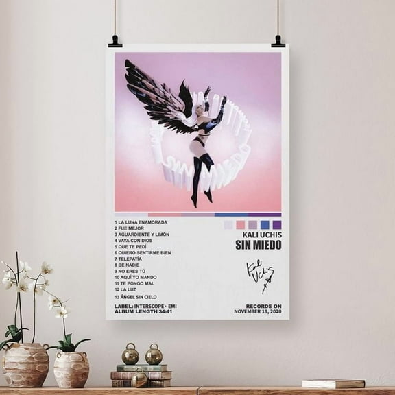 Gaoku Kali Uchis Poster Sin Miedo Album Cover Art Print Modern Family Size 24''x36''