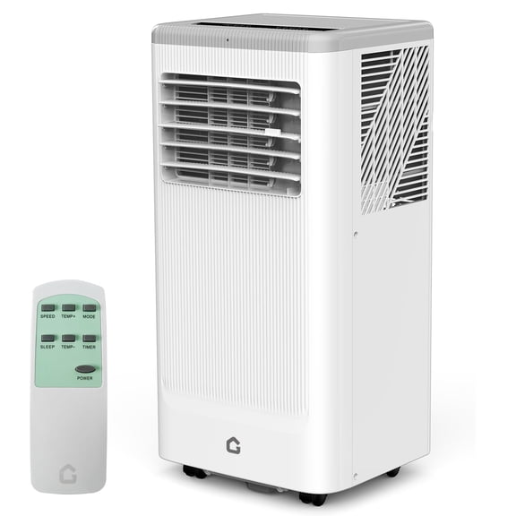 Gaomon 10,000 BTU Portable Air Conditioner, White, 12–16 m² Room, 3-in-1 AC with Remote