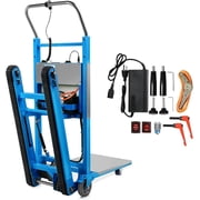 Gaonala 1250W Electric Stair Climbing Dolly 900lbs Heavy Duty 22Lx11.8Wx61H Alloy Steel Telescopic Handle 3-Mode Folding Blue for Furniture Appliances