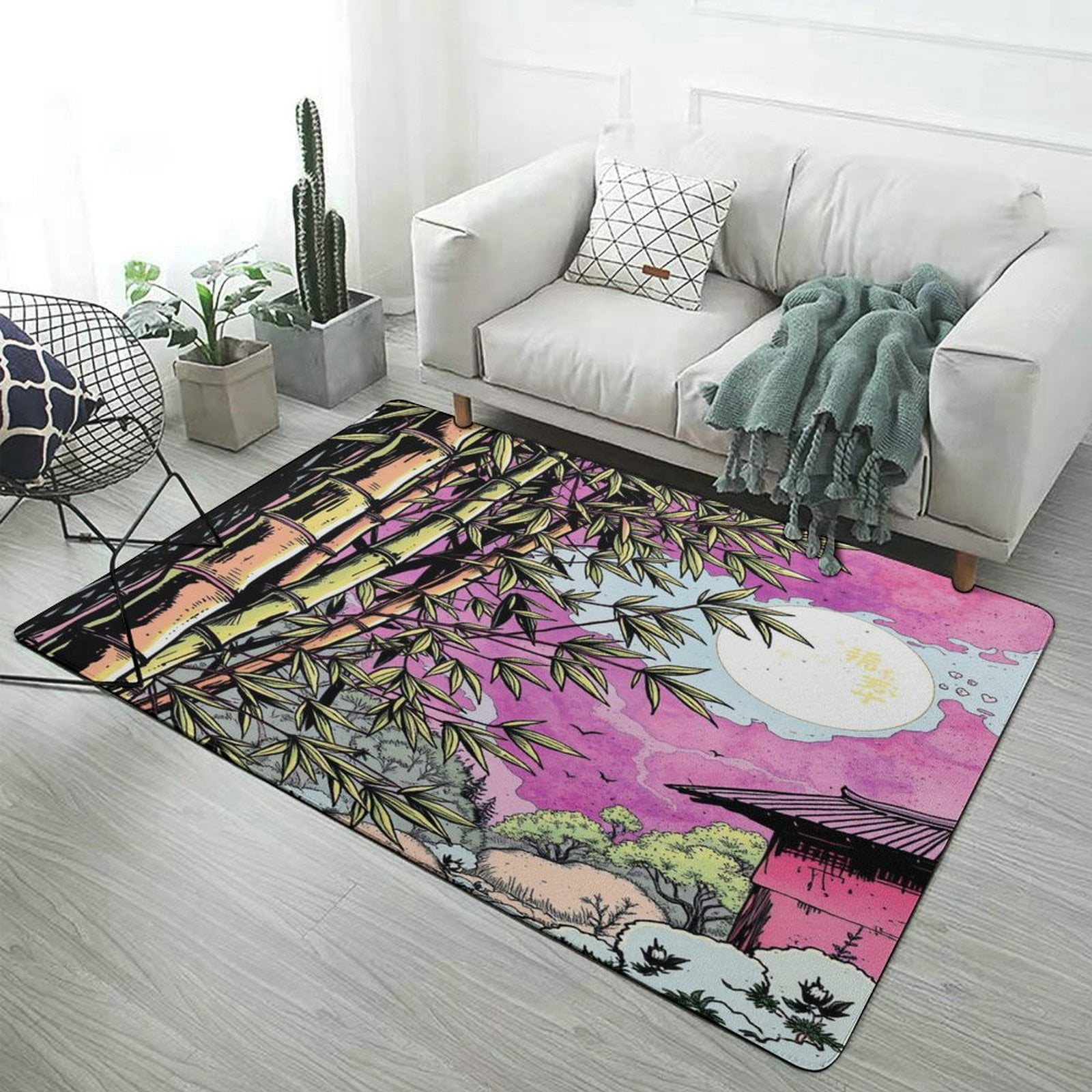Picture of Gaosheng Bamboo Carpet for Living Room Luxury Home Rations Sofa Coffee ...