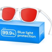 Gaoye Blue Light Glasses for Computer & Gaming - Anti UV Ray Lenses, Scratch-Resistant & Comfort Fit