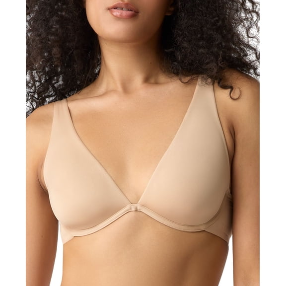 Gap Body Everyday Essentials Full Coverage Unlined Bra Brush Beige Brown 36C