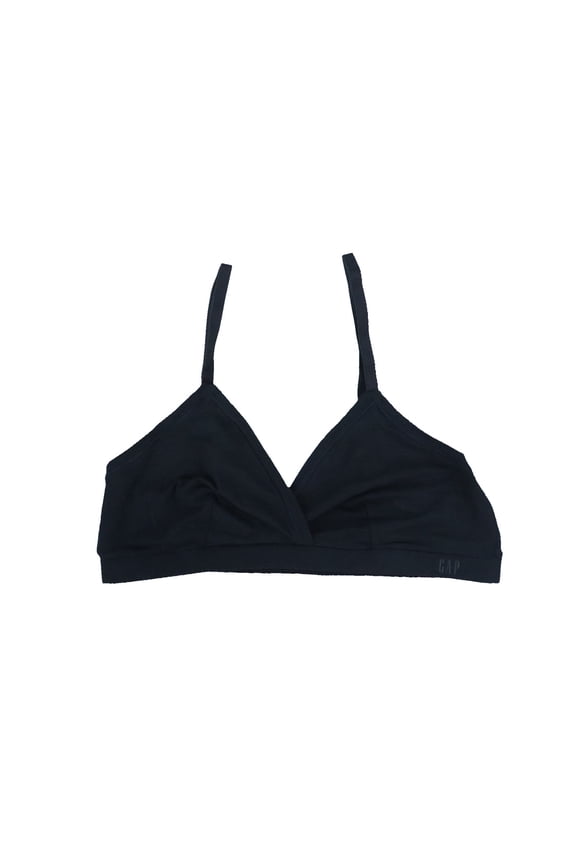 Women's Bra Breathe Full Coverage Lightweight Support True Black M New