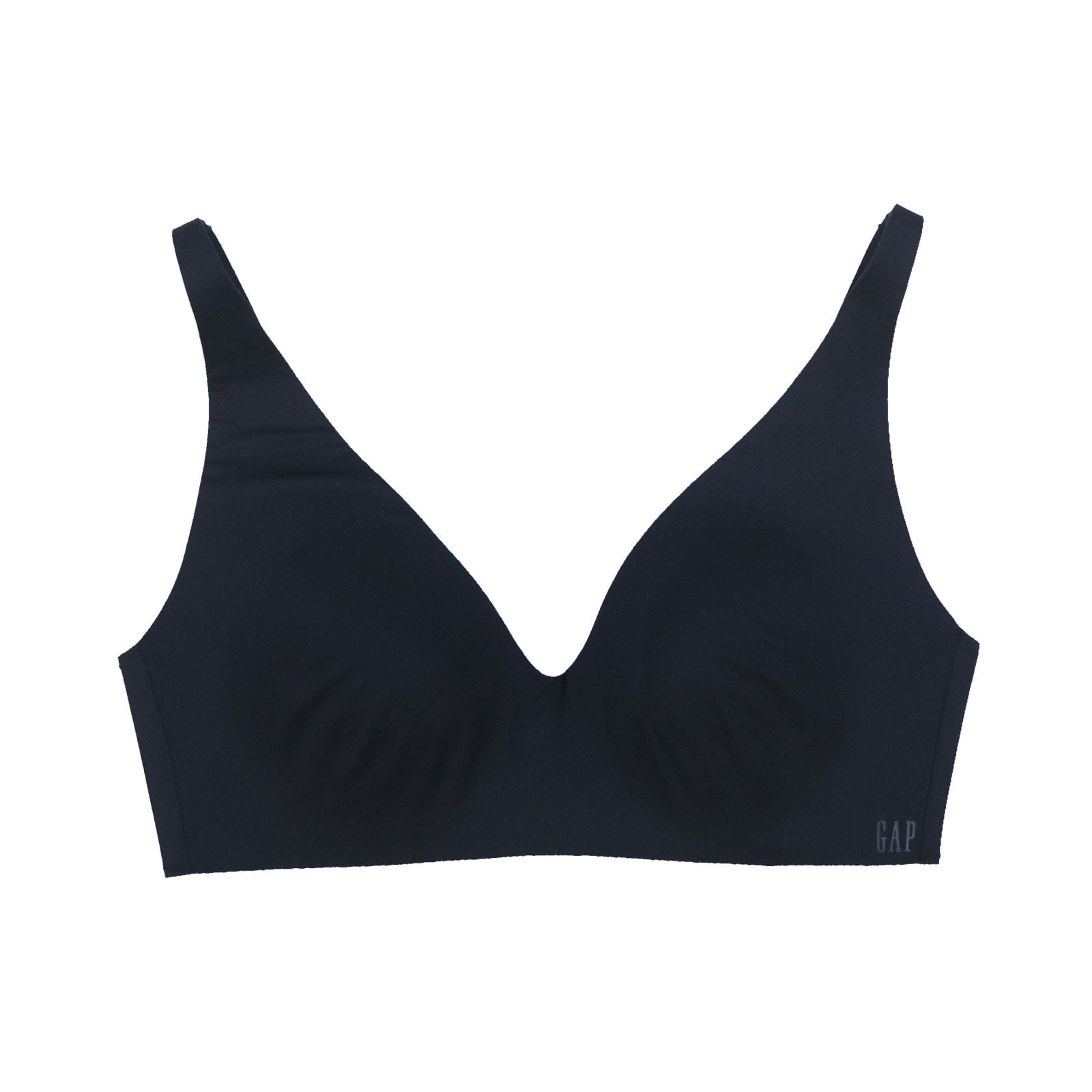 Gap Womens Everyday Essentials Wirefree Bra Comfort Support Solid True Black New