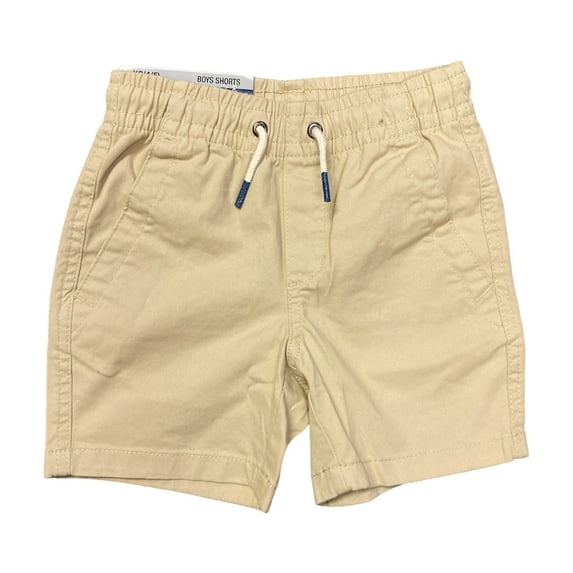 Gap Boy's Elastic Waistband Front & Back Pockets Stretch Soft Twill Shorts (Mojave Desert, M (8))