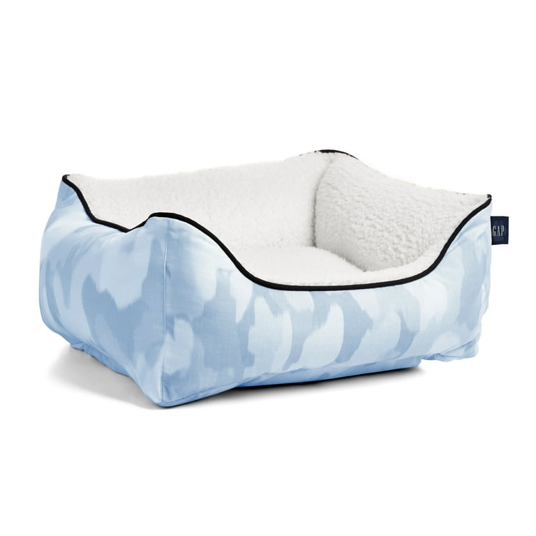 Gap Camo Cuddler Pet Bed Recycled Polyester Cover with Sherpa