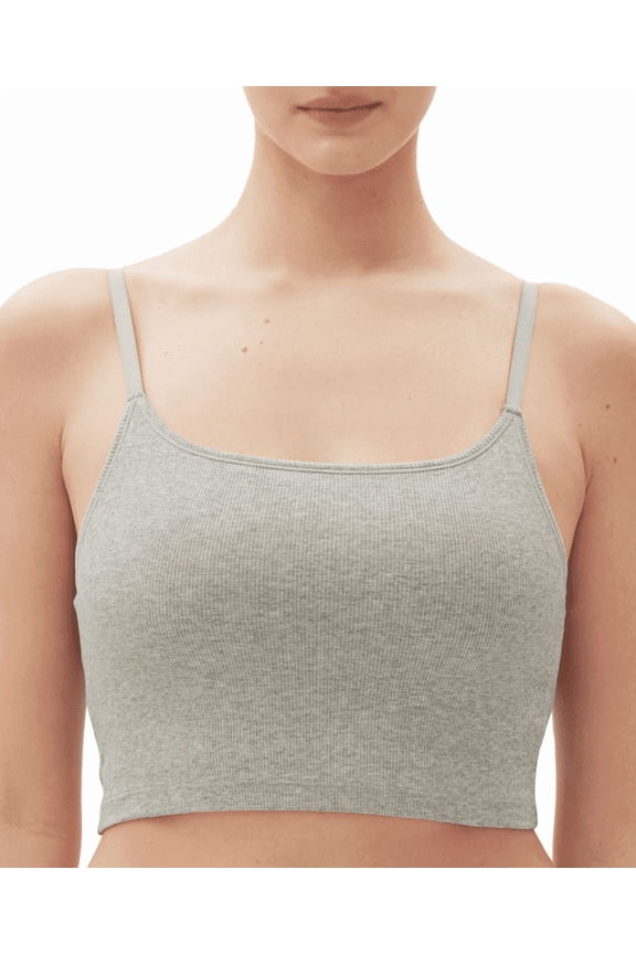 Body Women's Logo Comfort Square-Neck Bralette, Medium