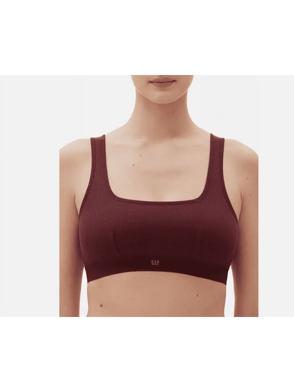Body Women's Logo Comfort Square-Neck Bralette, Small