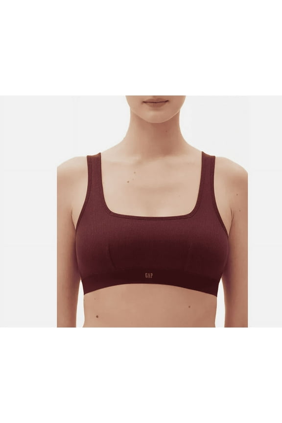 Body Women's Logo Comfort Square-Neck Bralette, Small