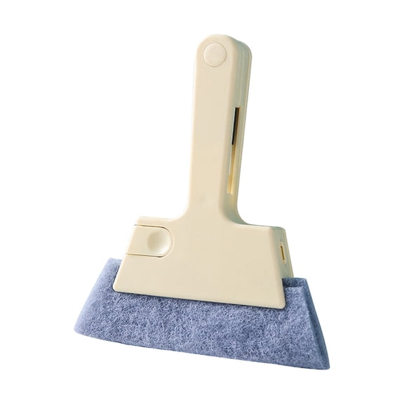 Gap Groove Cleaning Brush | Precision Bristles for Door, Window Tracks | Flexible 360° Rotating Head | Deep Clean Dirt, Dust, Hair | Soft Plastic | Furniture Crevices | 16x13.5cm | Multipurpose Home