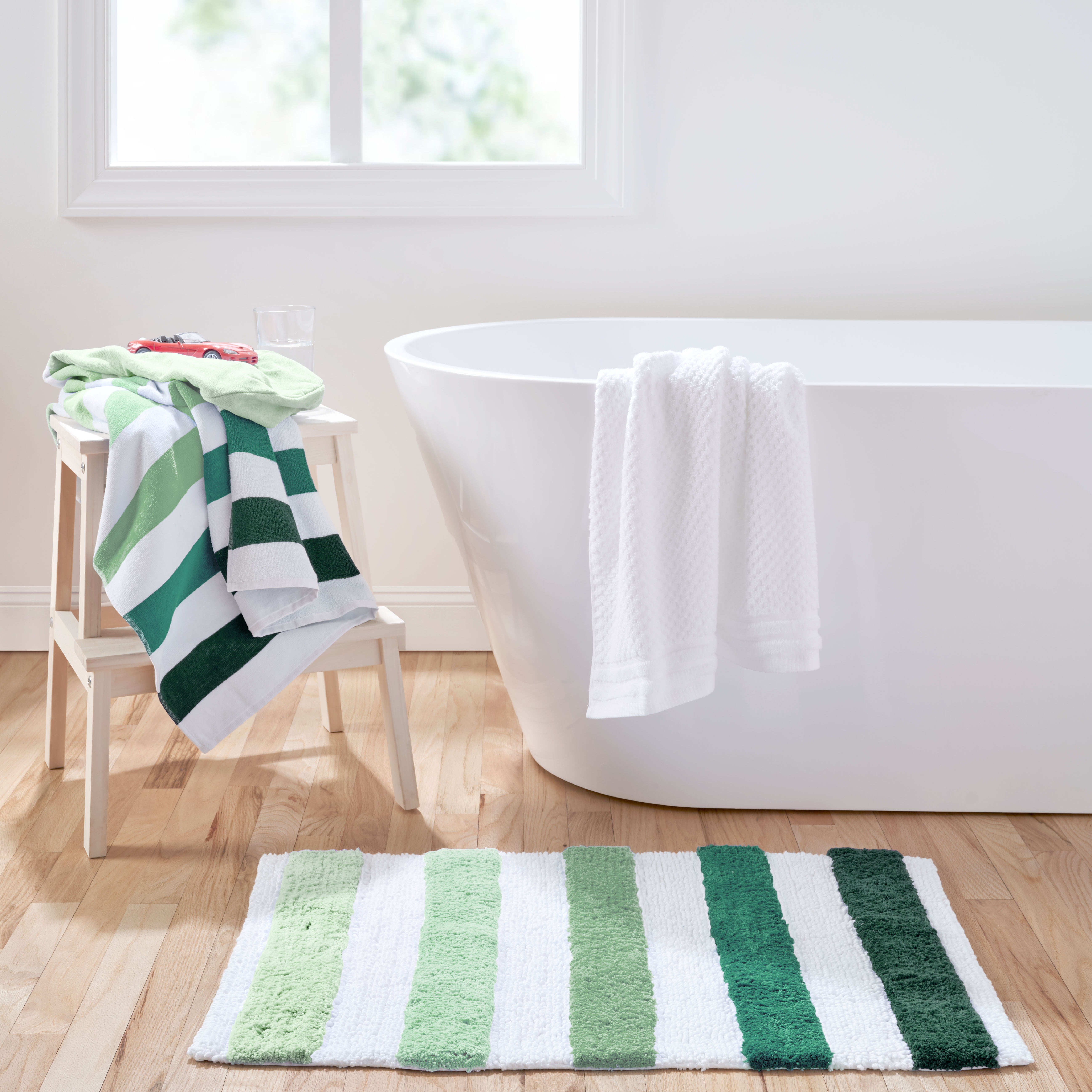 Natural Cotton Bath Mat