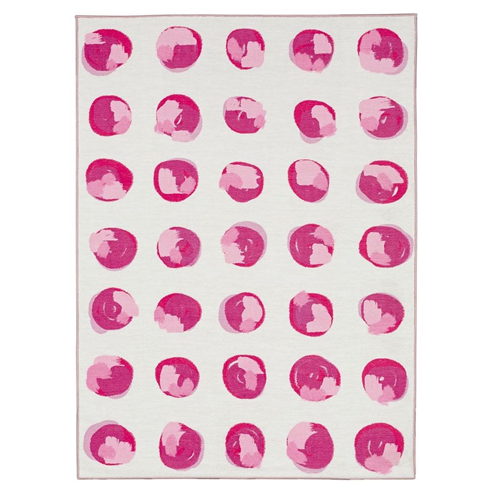 Gap Home Kids Watercolor Dots Area Rug, Pink, 5'2"x7'